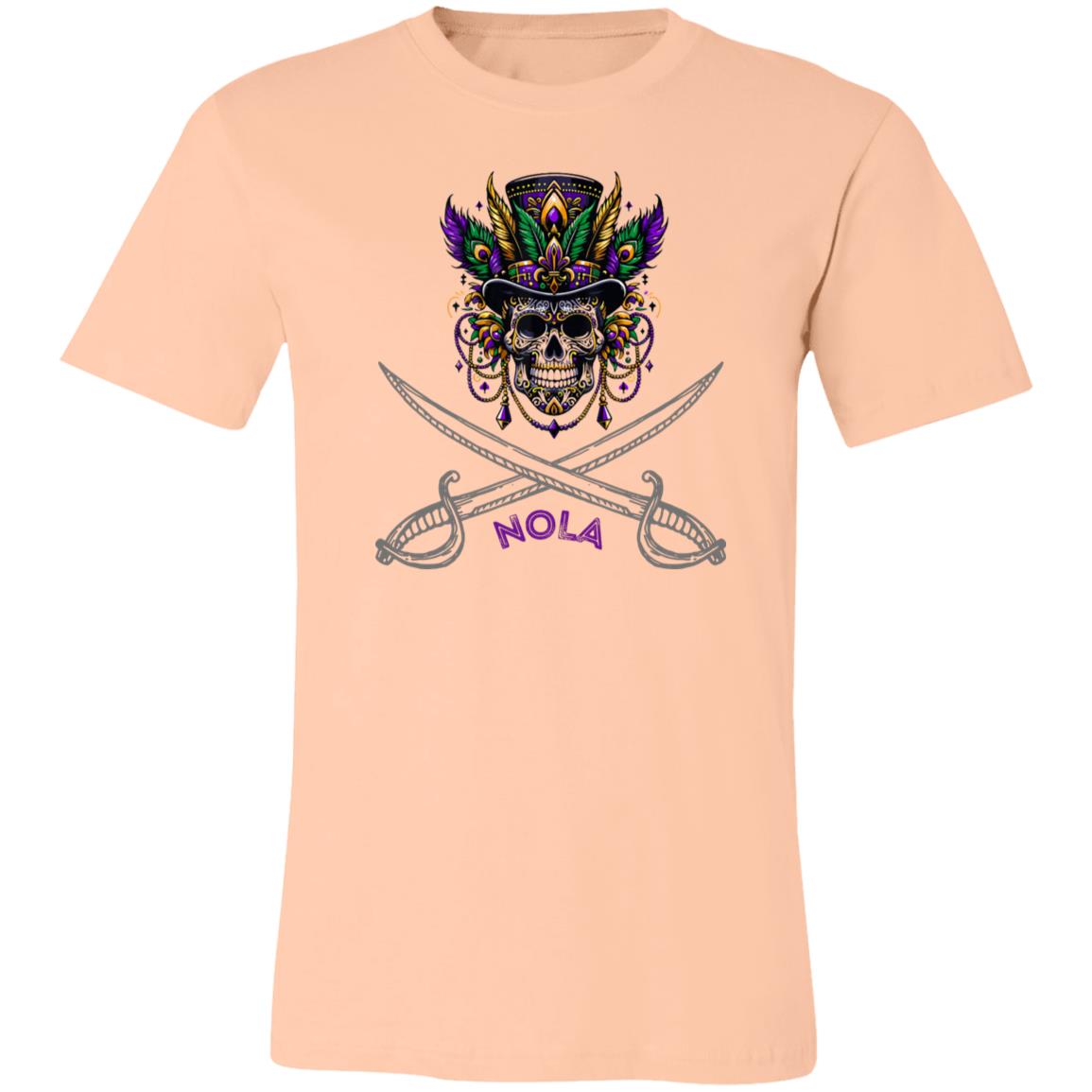 "NOLA Voodoo Pirate" Unisex Jersey T-Shirt