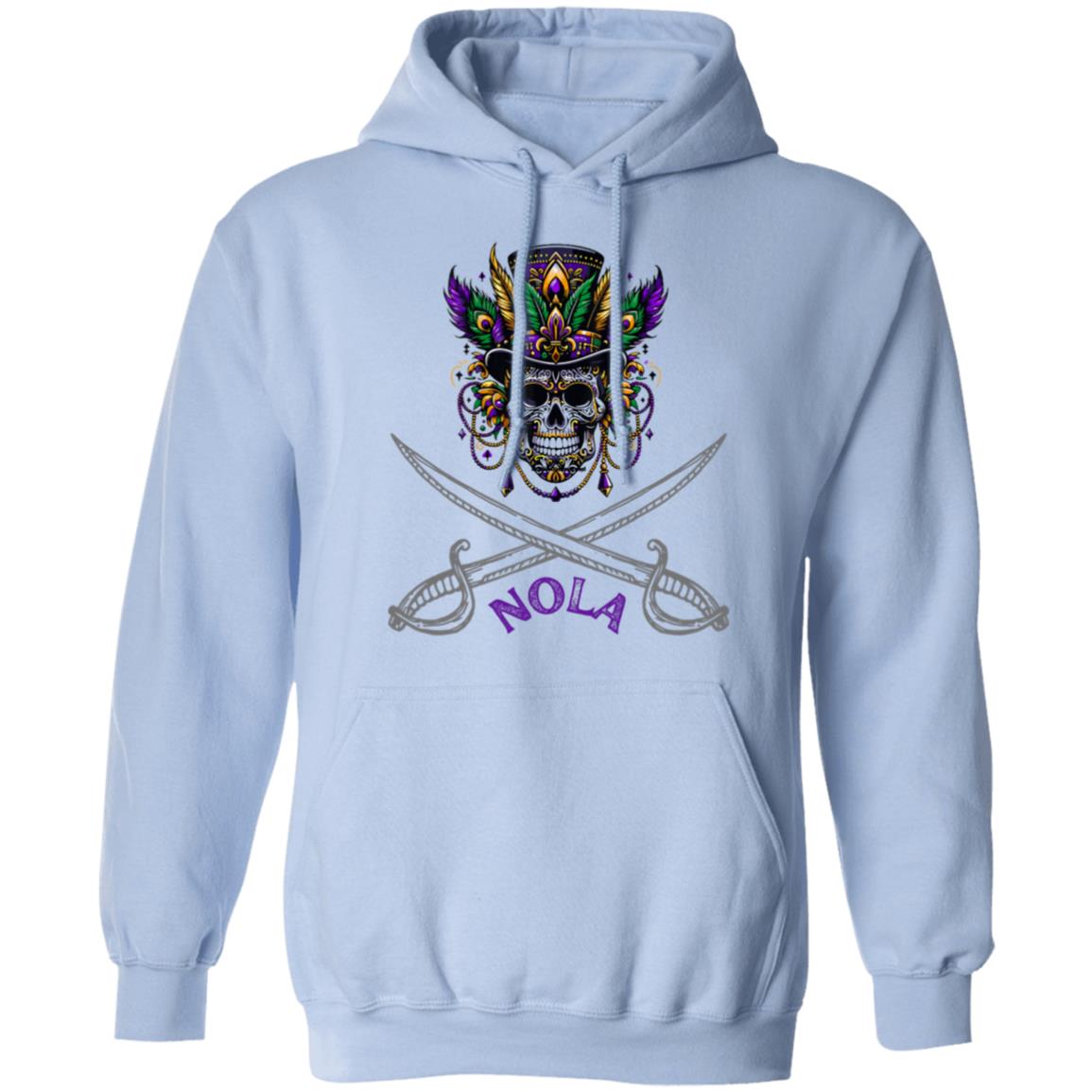 "Voodoo Pirate" - Unisex Pullover Hoodie