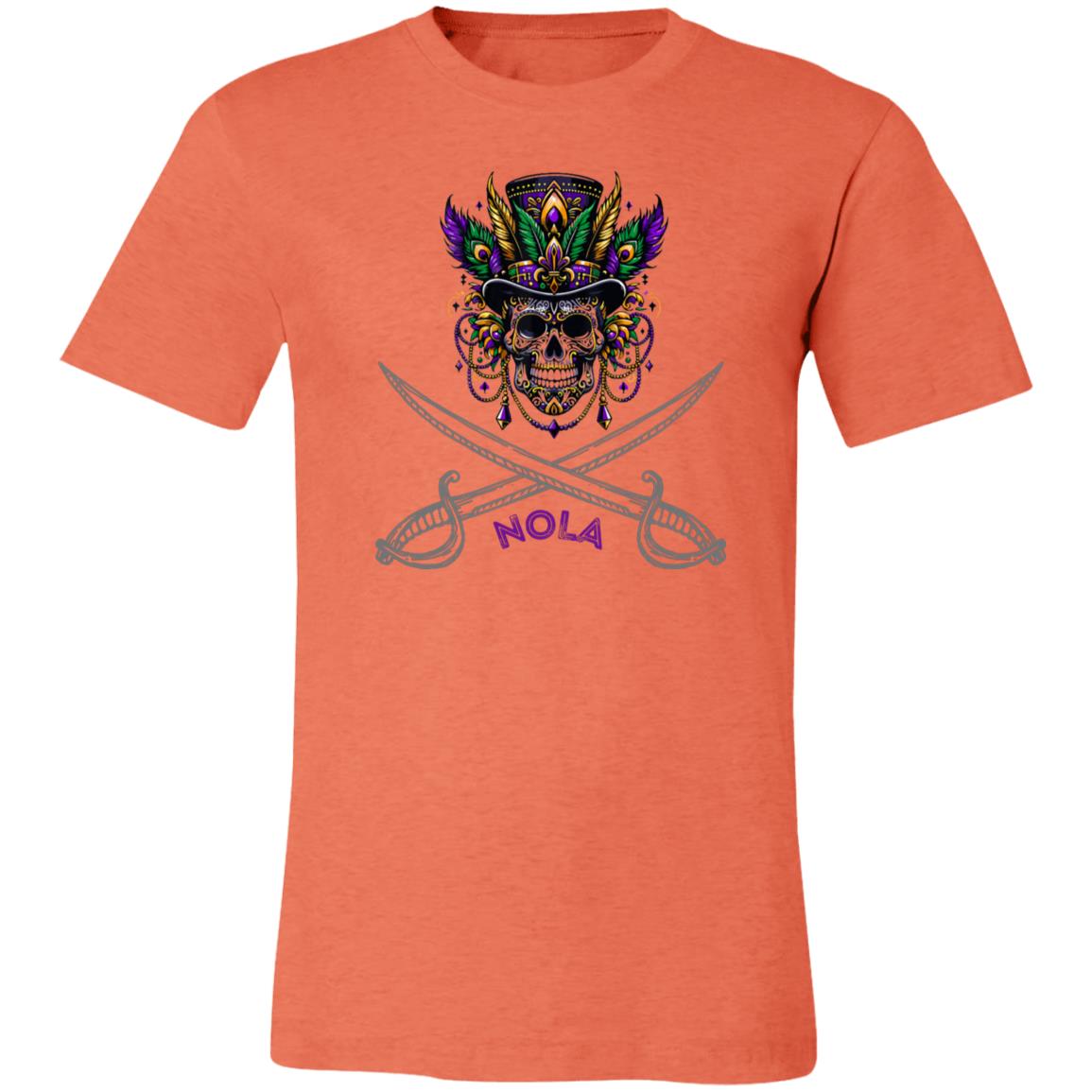 "NOLA Voodoo Pirate" Unisex Jersey T-Shirt