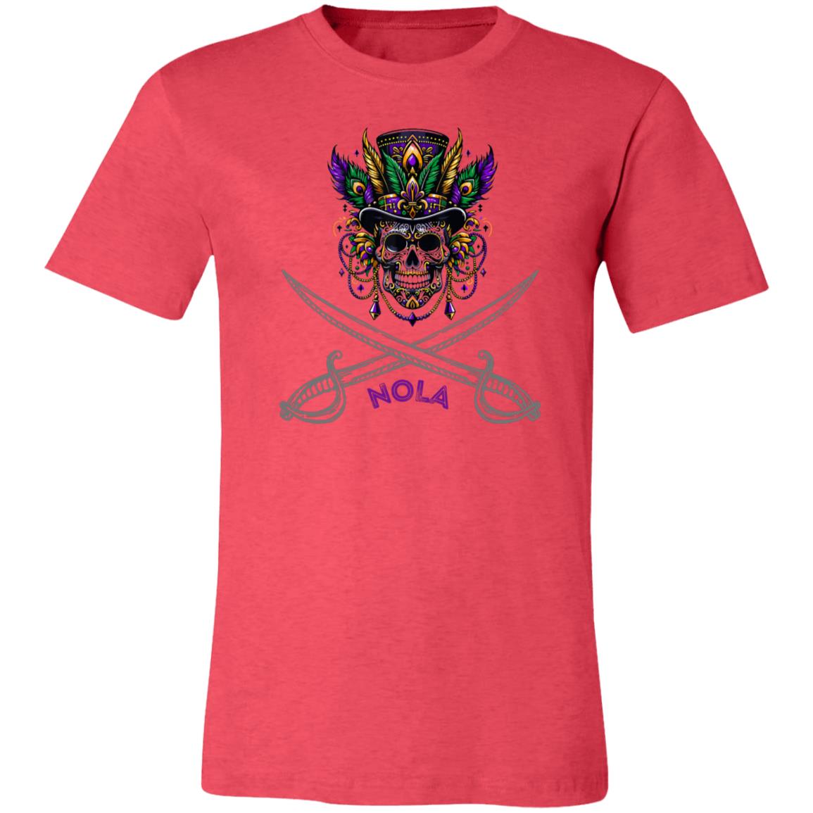 "NOLA Voodoo Pirate" Unisex Jersey T-Shirt