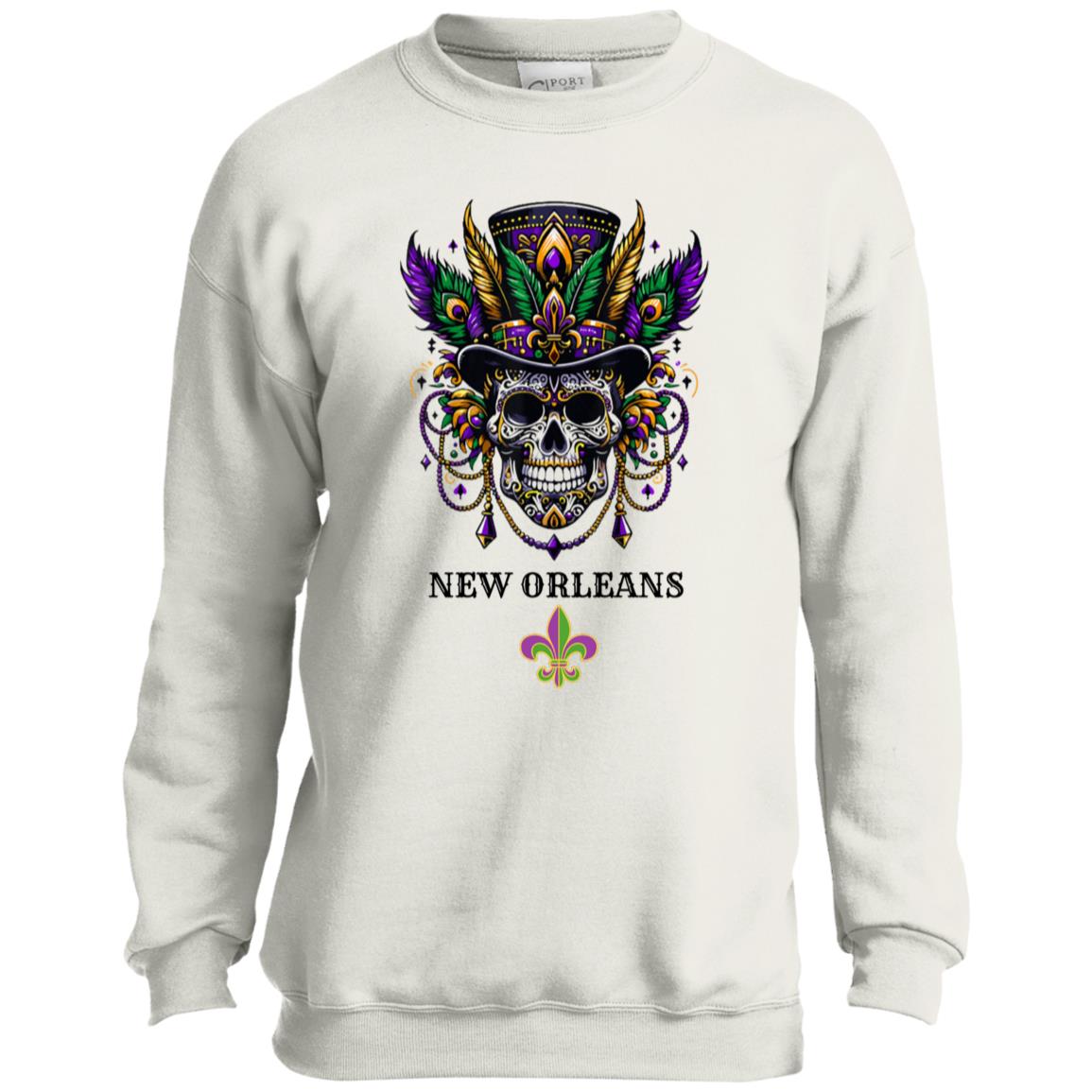 "VOODOO TOP HAT," Youth Sweatshirt