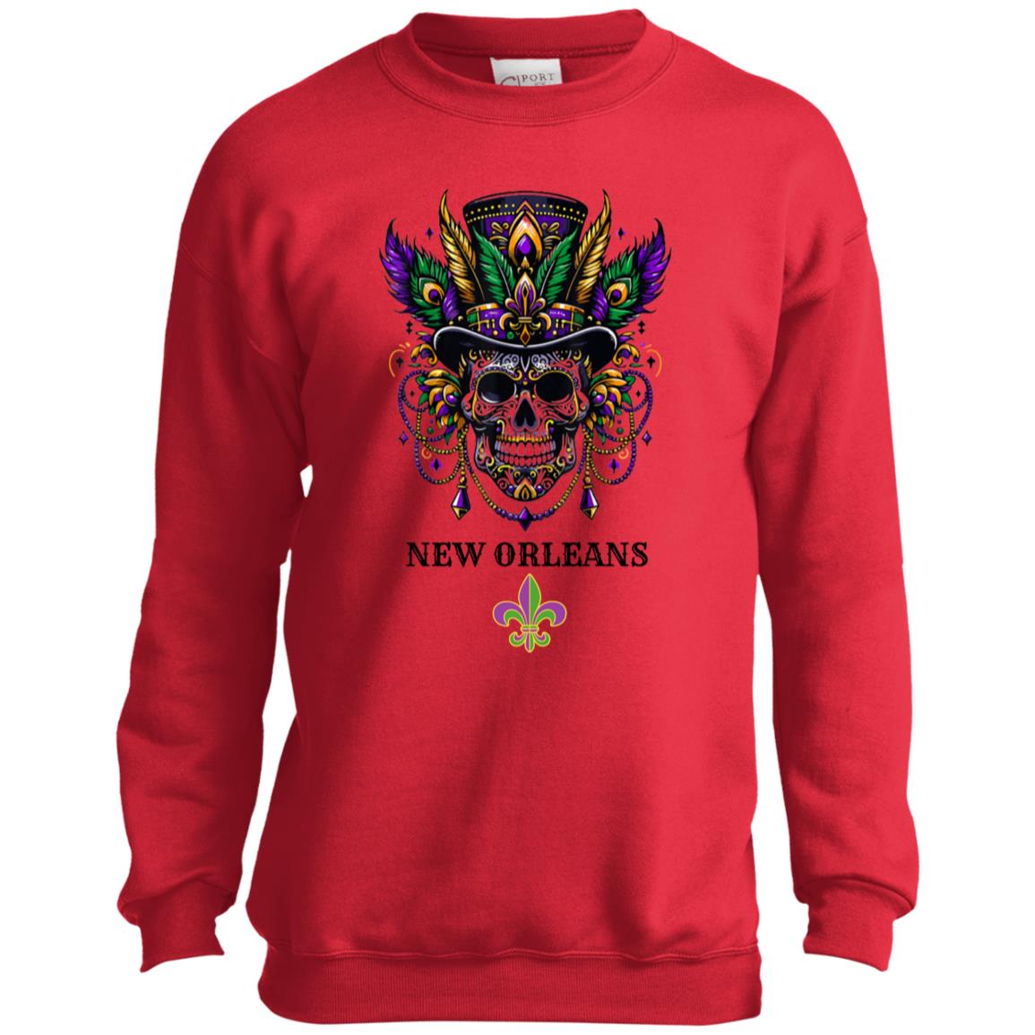 "VOODOO TOP HAT," Youth Sweatshirt