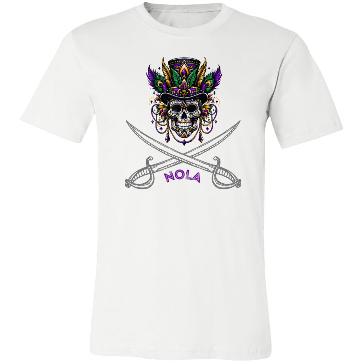 "NOLA Voodoo Pirate" Unisex Jersey T-Shirt