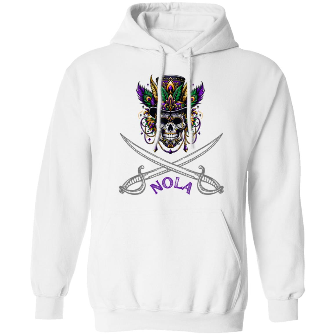 "Voodoo Pirate" - Unisex Pullover Hoodie