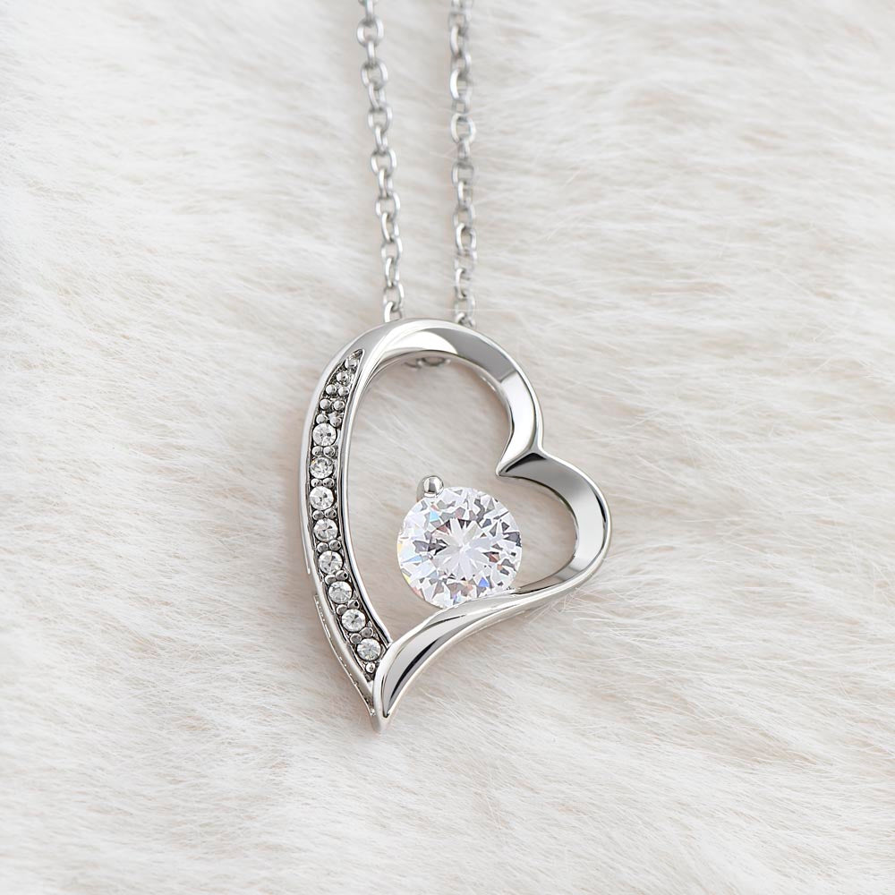 "To My Amazing Daughter, Love Mom"   This beautiful "Forever  Love  Necklace" and the message with it, made her heart melt.