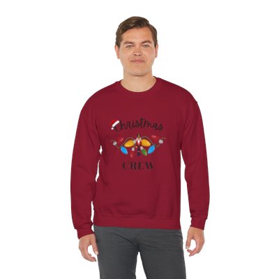 "Christmas Crew" Personalized, Unisex Heavy Blend™ Crewneck Sweatshirt