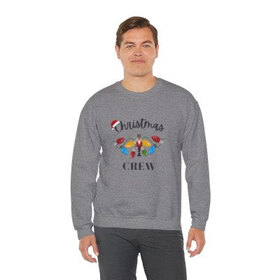 "Christmas Crew" Personalized, Unisex Heavy Blend™ Crewneck Sweatshirt