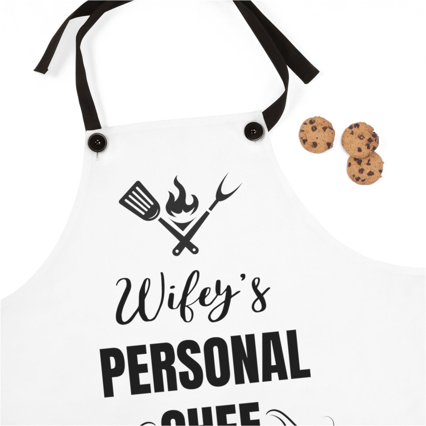 "Wifey's Personal Chef with Grilling Tools" Custom Designed Apron